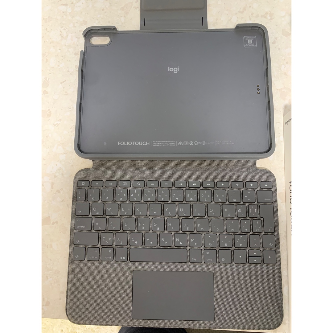 【Logicool】 iPad Air4 FOLIO TOUCHキーボードケース