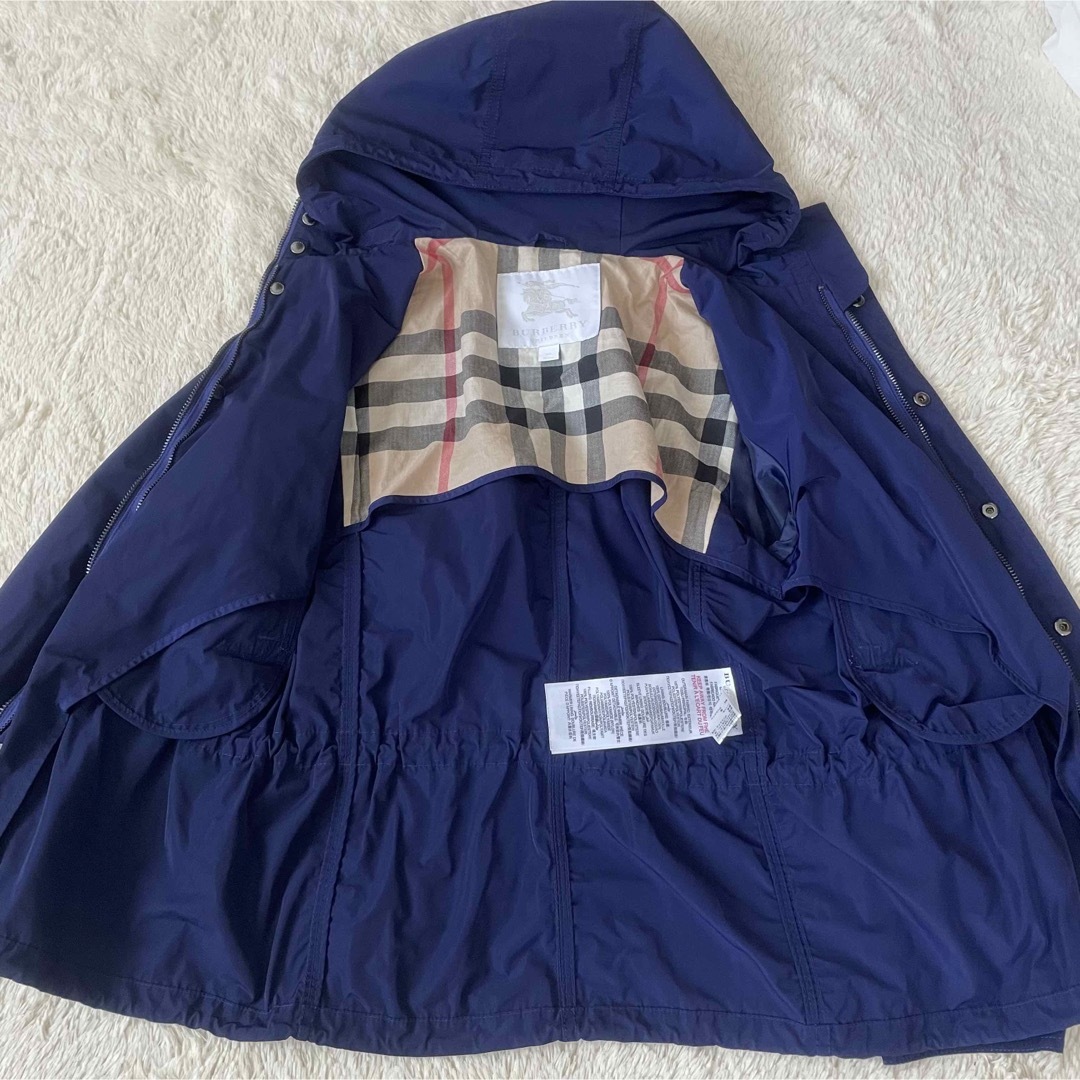 BURBERRY(バーバリー)のバーバリー　ナイロンパーカー　マウンテンパーカー　ジャケット　ブルゾン キッズ/ベビー/マタニティのキッズ服男の子用(90cm~)(ジャケット/上着)の商品写真