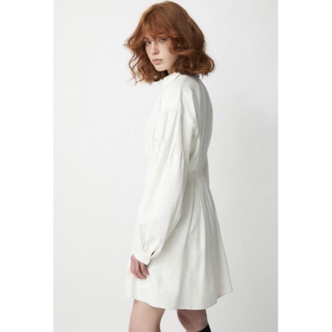 moussy(マウジー)のmoussy VOLUME SLEEVE TUCK MINI ドレス レディースのワンピース(ミニワンピース)の商品写真