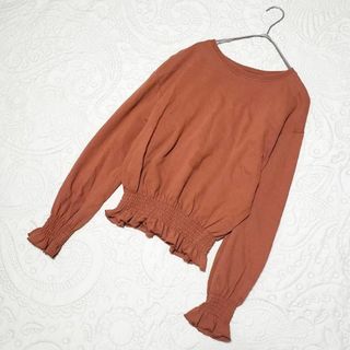 ベルシュカ(Bershka)の【訳あり】ベルシュカ レディース【M】ブラウス♡カジュアル 大人女子♡ブラウン(シャツ/ブラウス(長袖/七分))