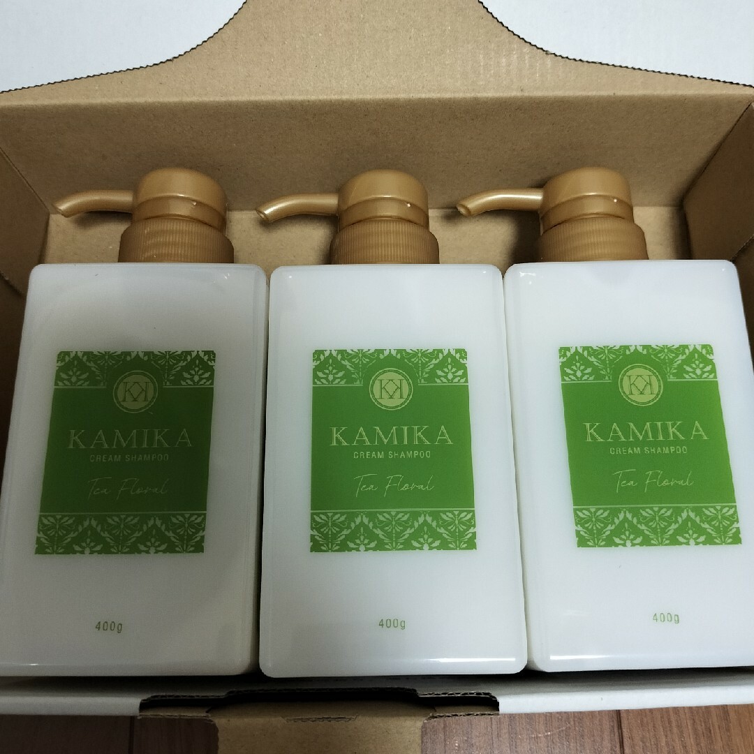 KAMIKA カミカ オールインワン クリームシャンプー ティーフローラル 3