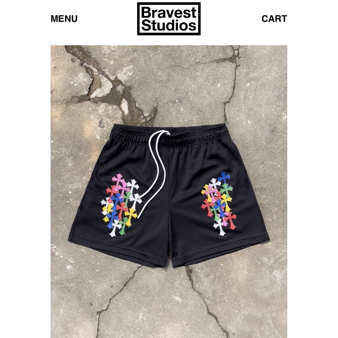 Chrome Hearts - Bravest studios black melrose Mの通販 by HT1031's