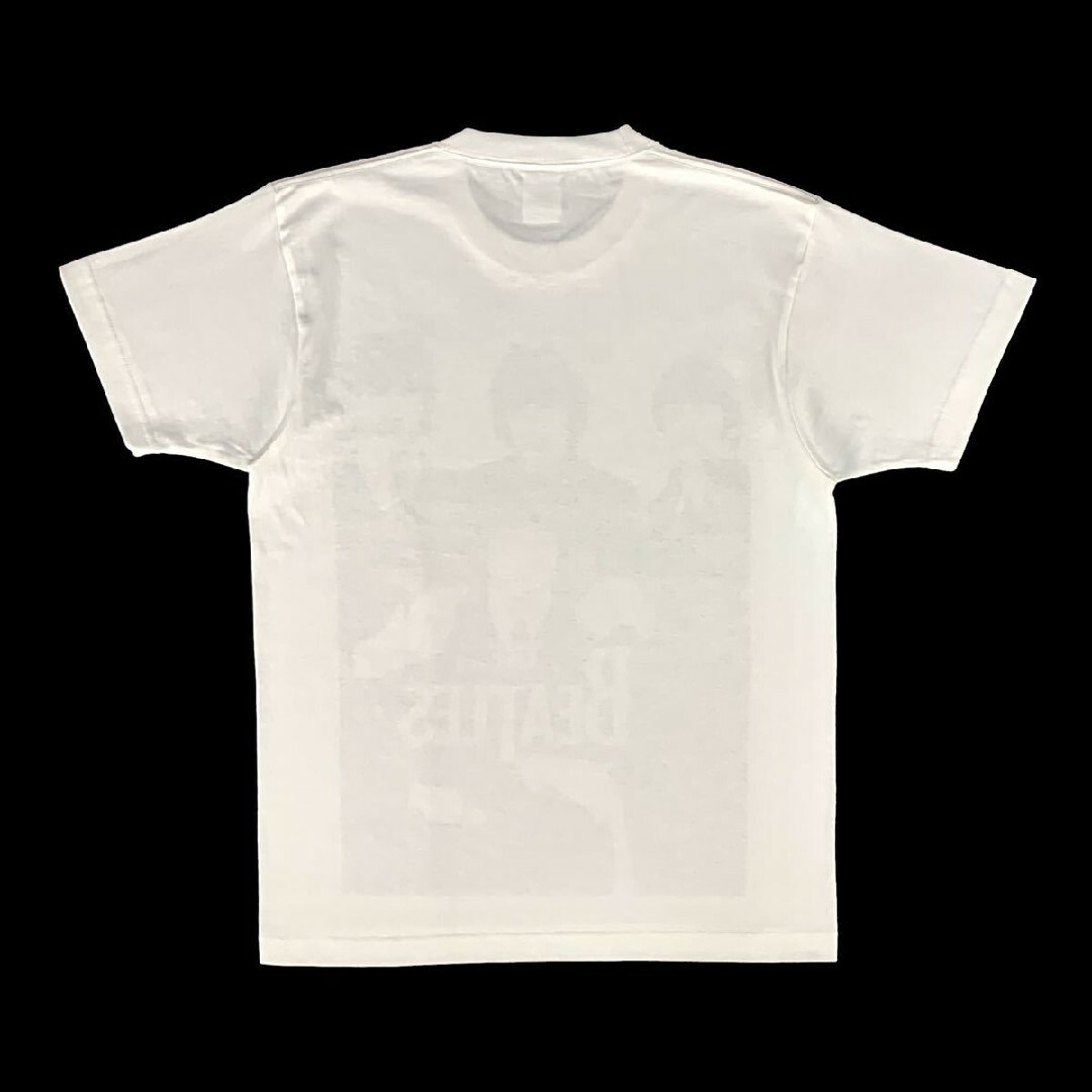 新品 ビッグ プリント BEATLES UKロック バンド メンバー Tシャツ