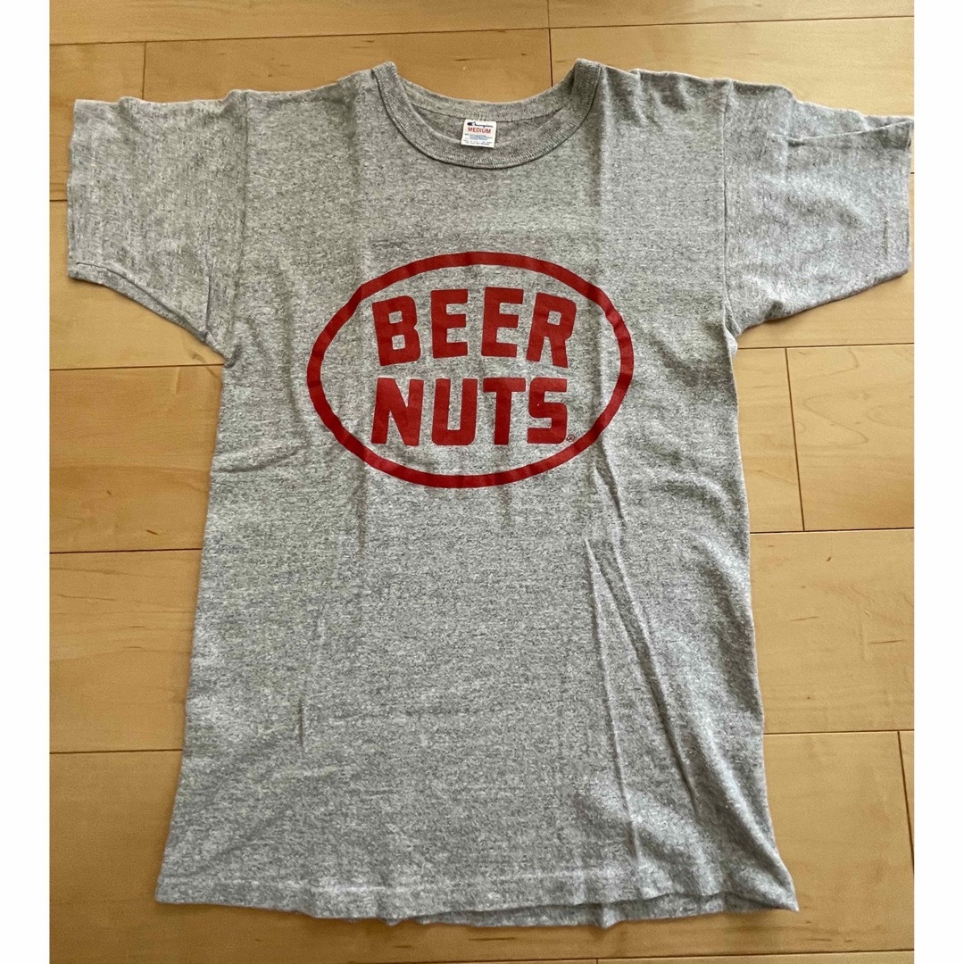 チャンピオン 80's USA製 ヴィンテージtシャツ BEER NUTS M