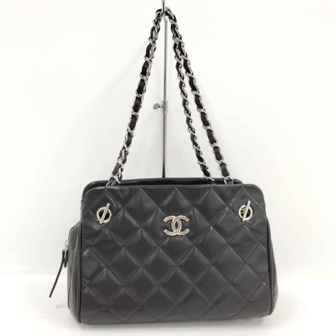CHANEL シャネル マトラッセ ラムスキン チェーントートバッグ CHANEL シャネル マトラッセ ラムスキン チェーントートバッグ