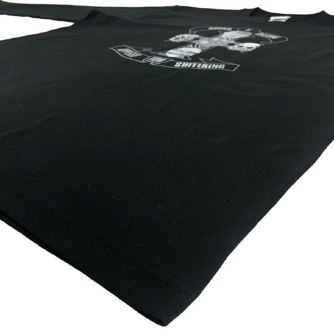 【バズる】新品 ヘルレイザー ガンズ 十字架 黒 ロンT 長袖 Tシャツ