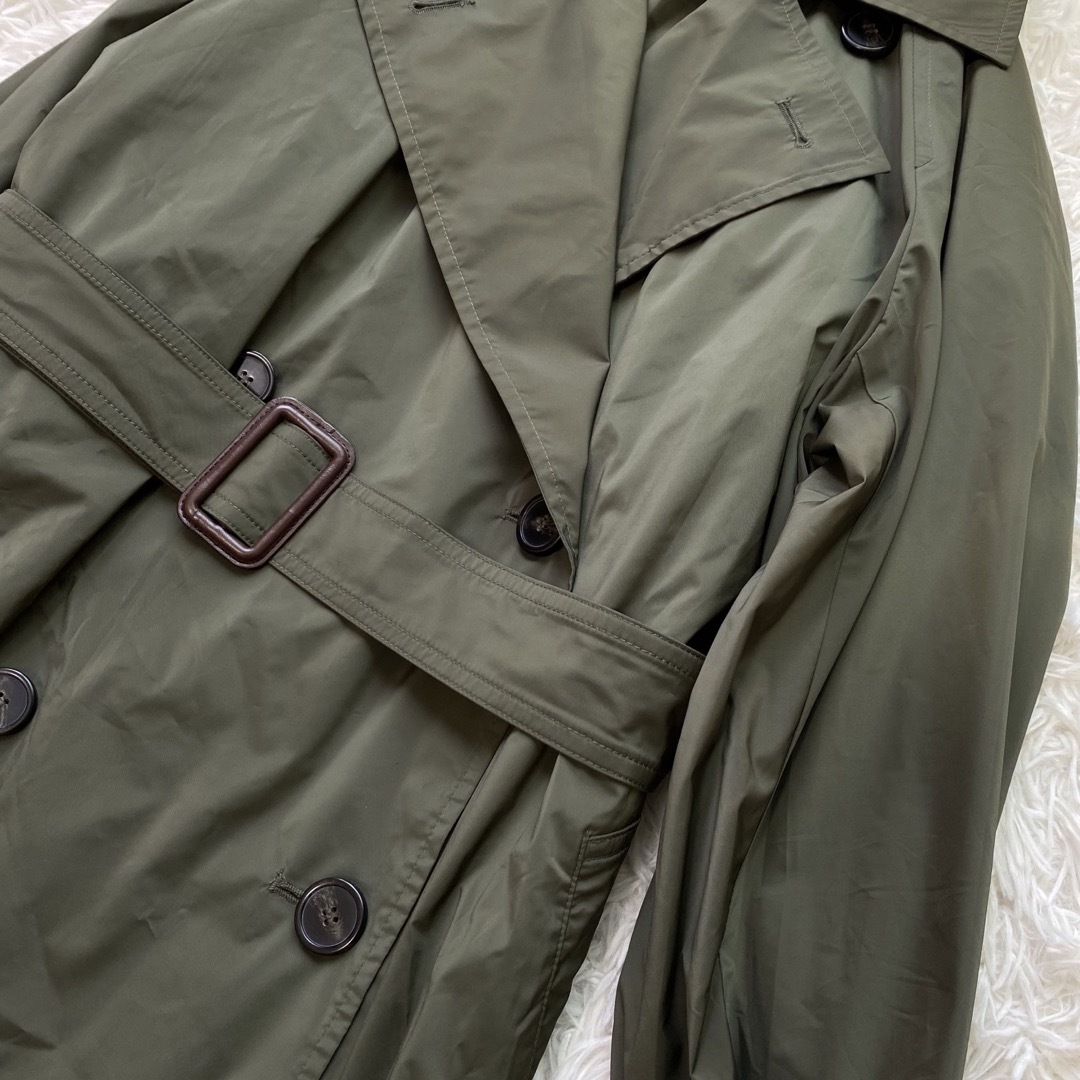 未使用級✨マックスマーラ トレンチコート 秋服 アウター カーキ ロングコート