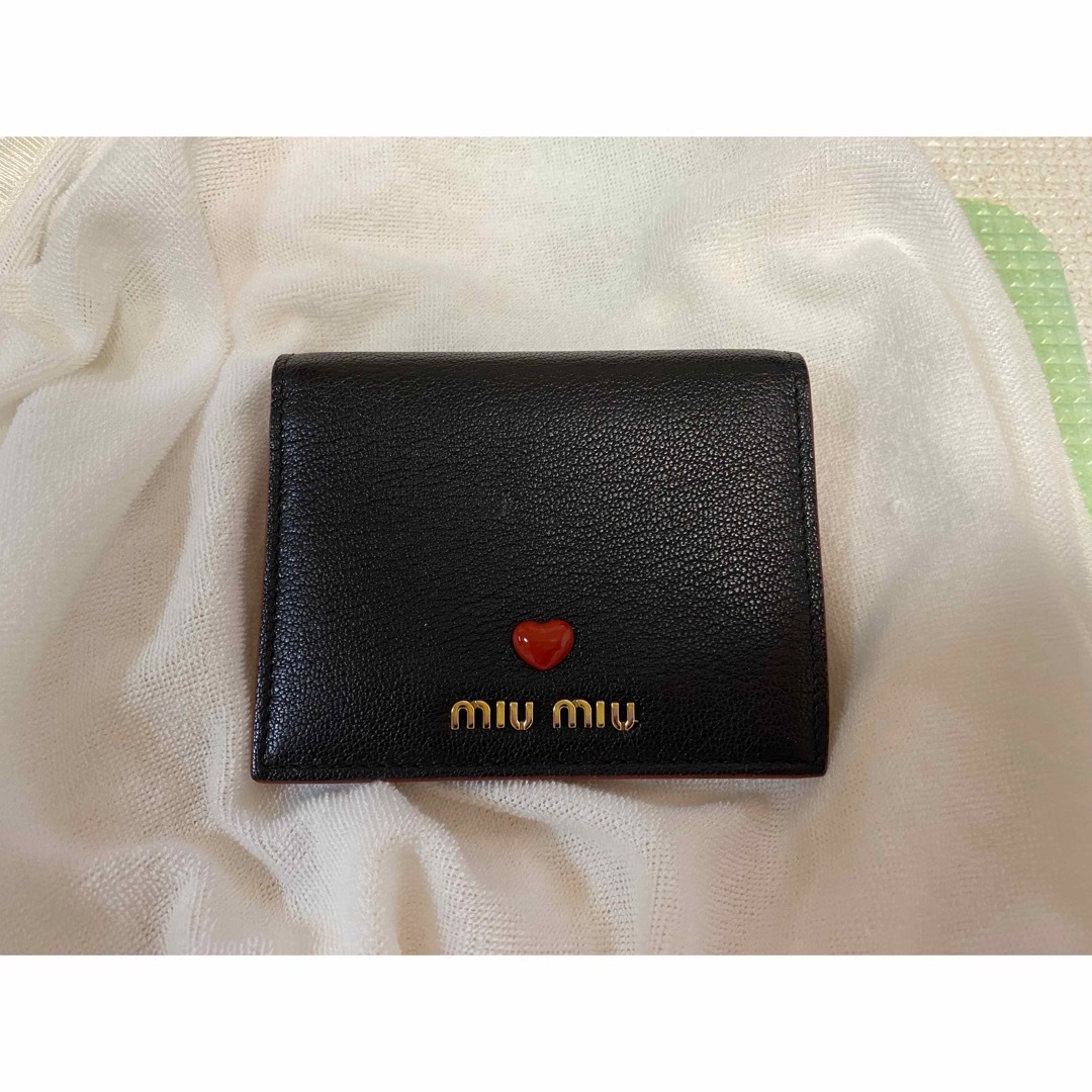 MIU MIU - miumiu マドラスレザー ラブレター 財布【廃盤】の MIU MIU - miumiu マドラスレザー ラブレター 財布【廃盤】の