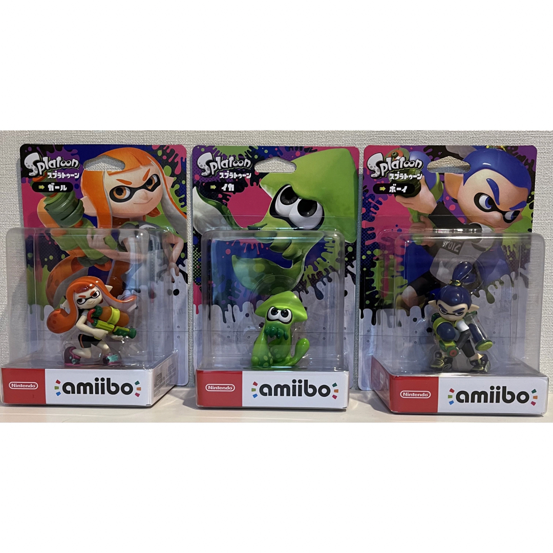 スプラトゥーンamiibo splatoon 6個セット