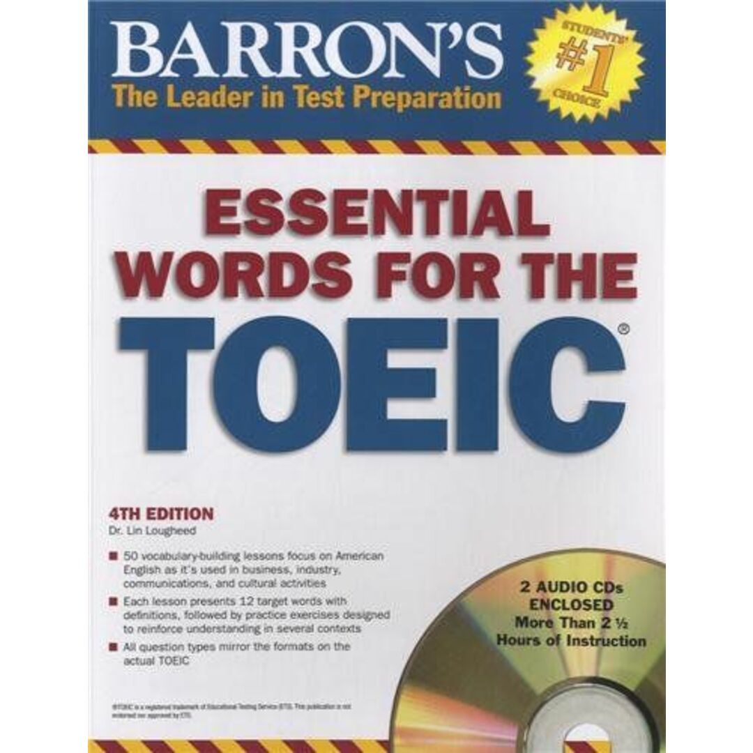 Essential Words for the TOEIC with Audio CDs Lougheed Ph.D.，Lin