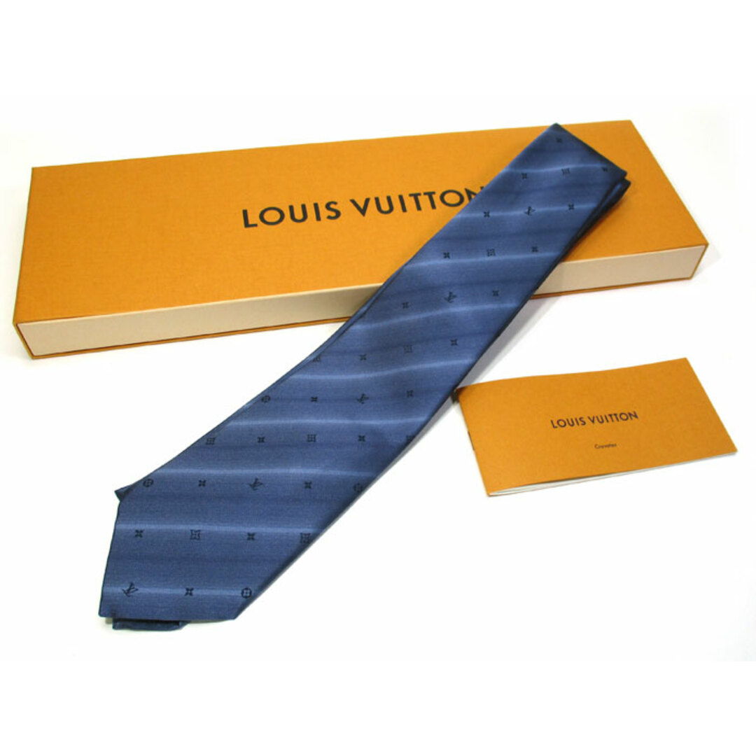 LOUIS VUITTON(ルイヴィトン)のLOUIS VUITTON ネクタイ クラヴァット モノグラム ウィスパー メンズのファッション小物(ネクタイ)の商品写真