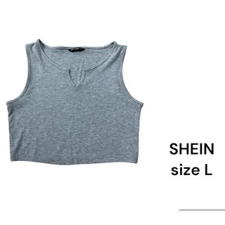 ディーゼル(DIESEL)の⭐︎SHEIN スリットネック　タンクトップ(タンクトップ)