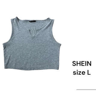 ディーゼル(DIESEL)の⭐︎SHEIN スリットネック　タンクトップ(タンクトップ)