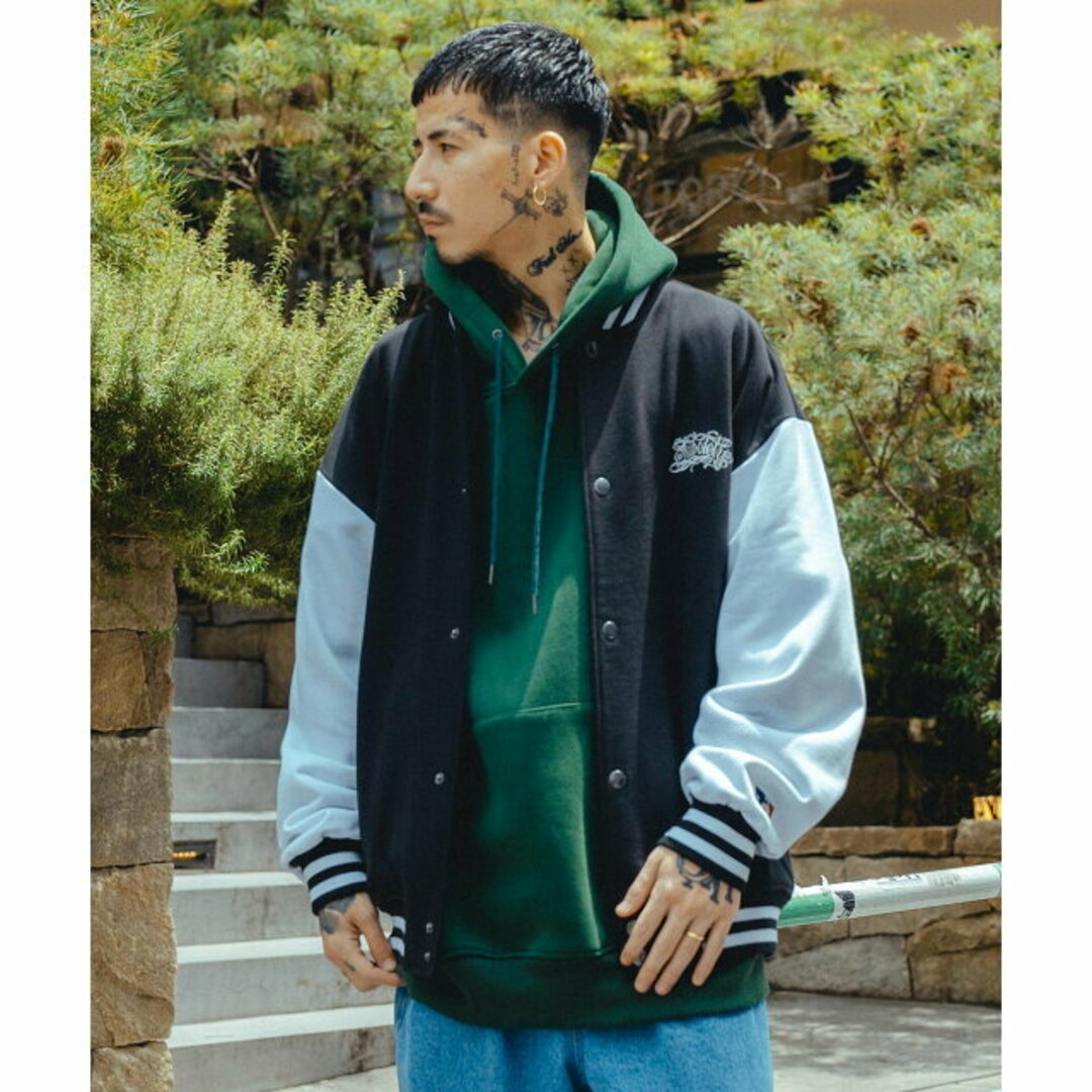 Subciety(サブサエティ)の【BLACK/WHITE】SWEAT STADIUM JKT その他のその他(その他)の商品写真