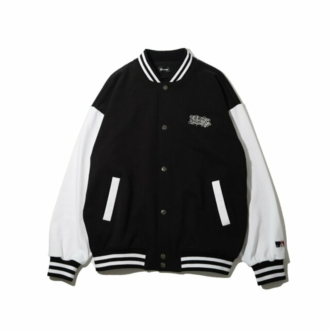 Subciety(サブサエティ)の【BLACK/WHITE】【MEDIUM】SWEAT STADIUM JKT その他のその他(その他)の商品写真