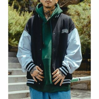 サブサエティ(Subciety)の【BLACK/WHITE】SWEAT STADIUM JKT(その他)