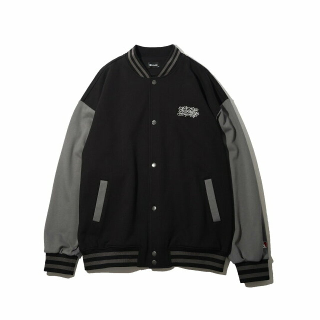 Subciety(サブサエティ)の【BLACK/GRAY】SWEAT STADIUM JKT その他のその他(その他)の商品写真