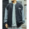 【BLACK/GRAY】SWEAT STADIUM JKT