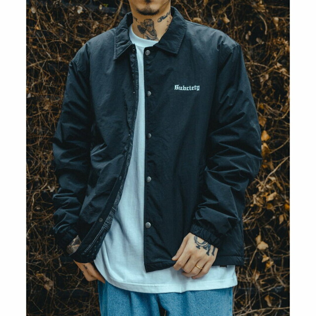 Subciety(サブサエティ)の【BLACK/WHITE】【X-LARGE】MARIA COACH JKT その他のその他(その他)の商品写真