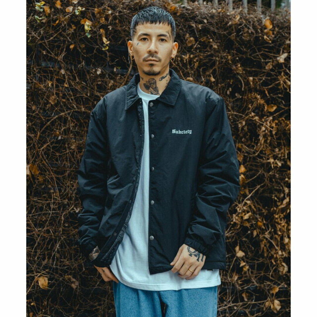 Subciety(サブサエティ)の【BLACK/WHITE】【MEDIUM】MARIA COACH JKT その他のその他(その他)の商品写真