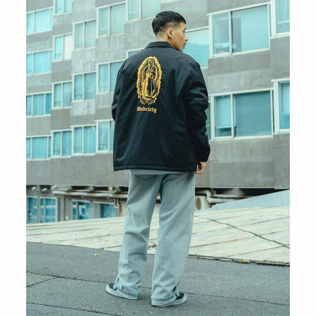 Subciety(サブサエティ)の【BLACK/GOLD】【X-LARGE】MARIA COACH JKT その他のその他(その他)の商品写真