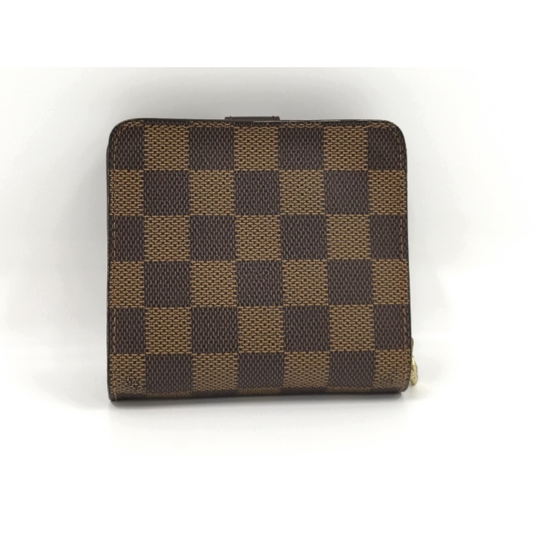 LOUIS VUITTON - LOUIS VUITTON コンパクト ジップ 二つ折り財布 ...