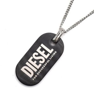 DIESEL - ディーゼル DX1349040 ネックレス ドッグタグ ペンダントの