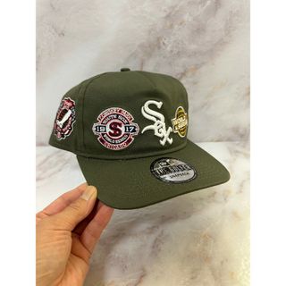 Newera Golfer シカゴホワイトソックス マルチサイドパッチ キャップ