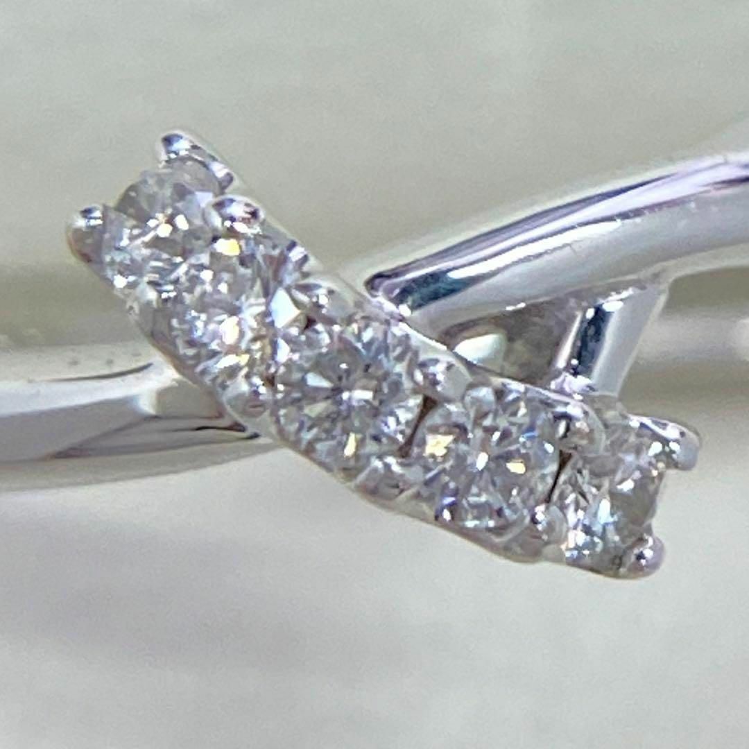 K18WG ダイヤモンド リング 1.25CT