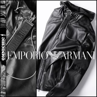 アルマーニ(Emporio Armani) レザージャケット/革ジャン(メンズ)の通販