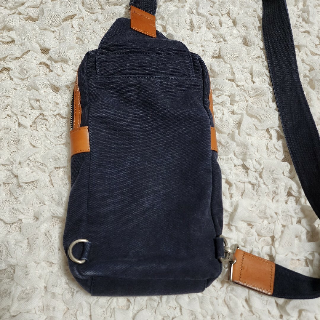 Paul Smith - ポールスミス キャンバス×レザー ボディバッグの Paul Smith - ポールスミス キャンバス×レザー ボディバッグの