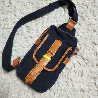 ポールスミス(Paul Smith)のポールスミス キャンバス×レザー ボディバッグ(ボディーバッグ)