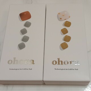 オホーラ(ohora)の⭐新品・未開封　ohora フットネイルシール⭐2箱セット(その他)