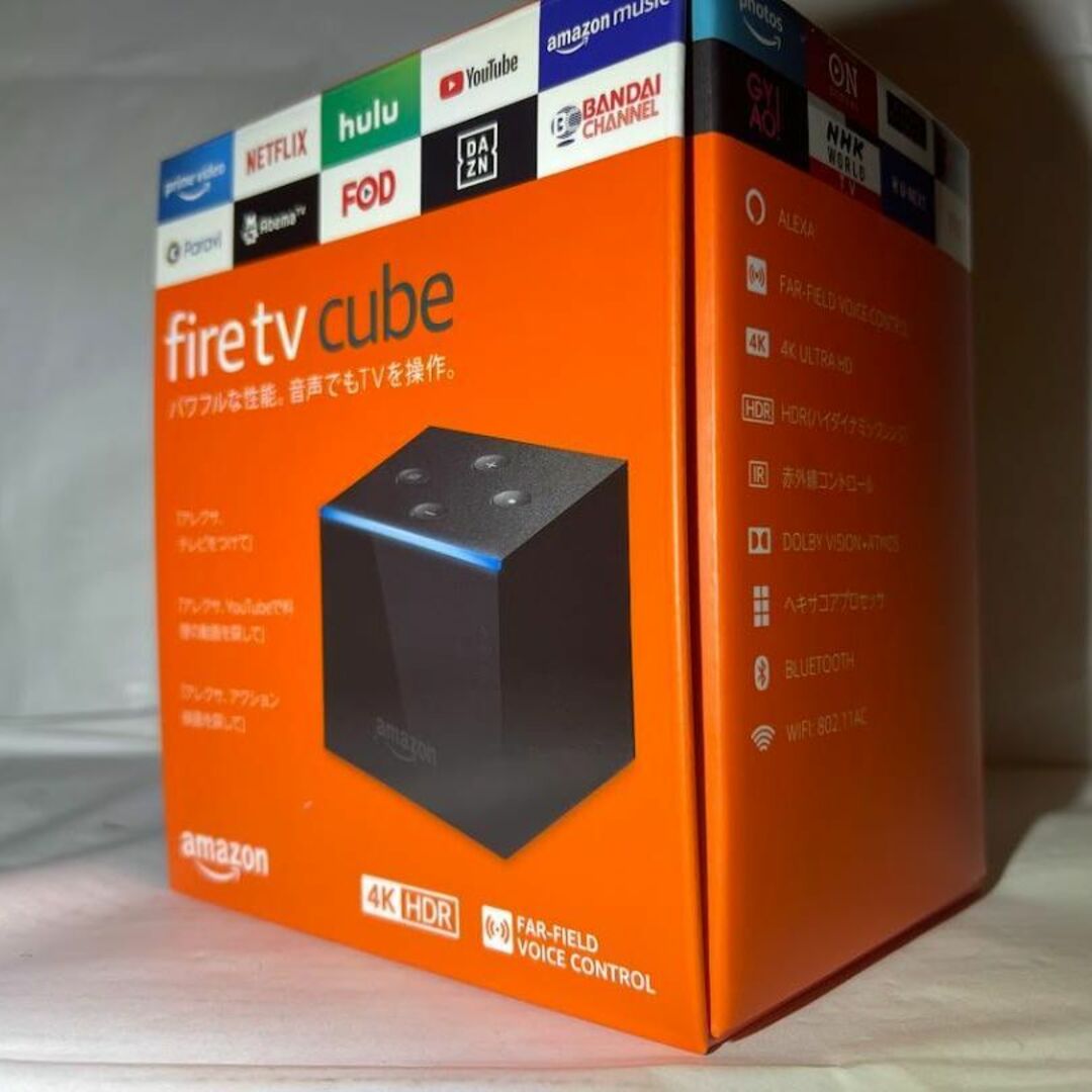 Amazon Fire TV Cube 第2世代 Alexa対応 リモコン 付属