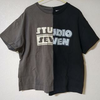 ジーユー(GU)のGUコラボ　STUDIO SEVEN　キッズ半袖Tシャツ　130cm(Tシャツ/カットソー)