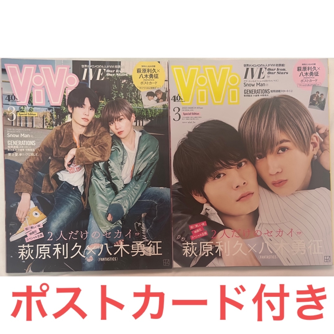 美しい彼　ViVi 3月号 2冊セット