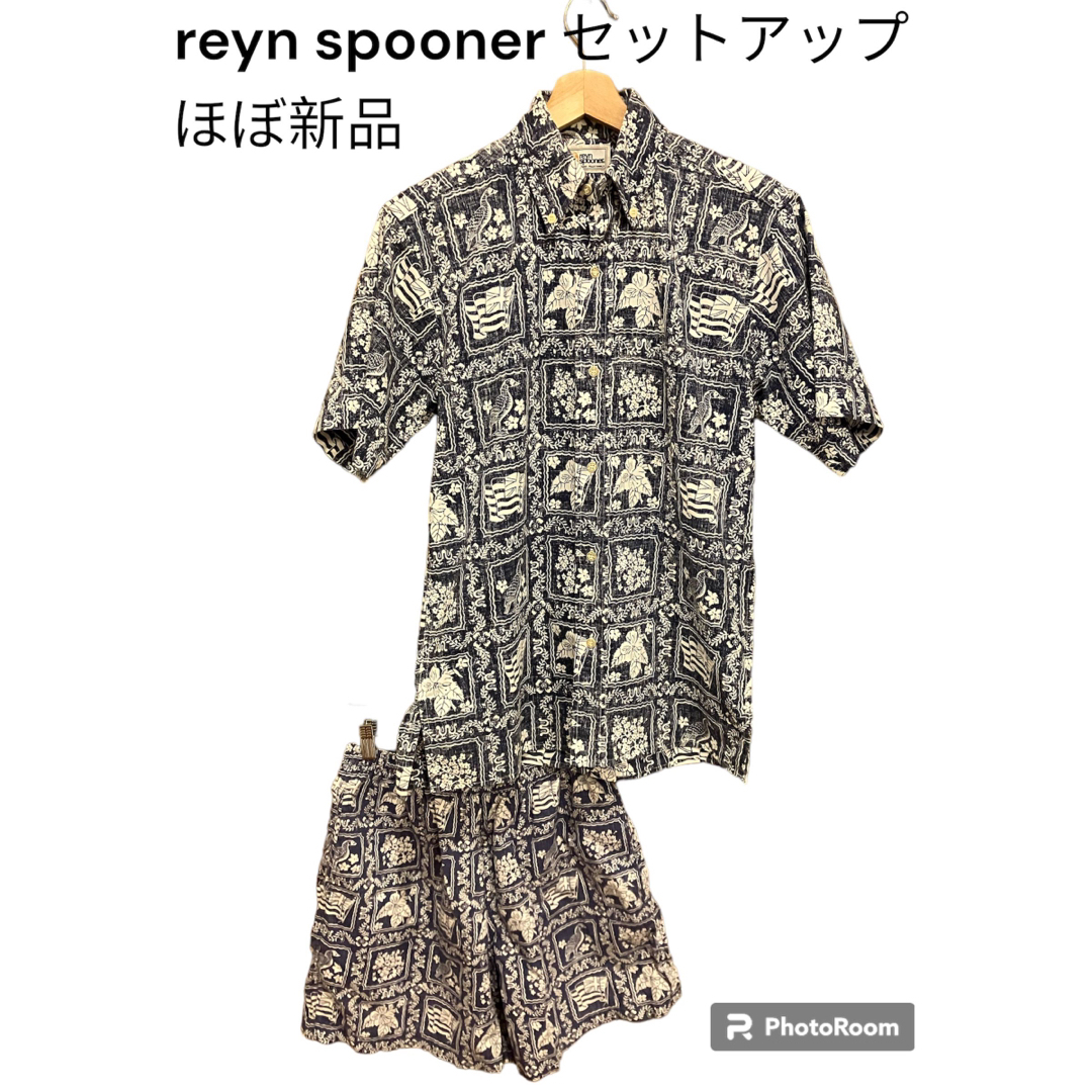 Reyn Spooner(レインスプーナー)のreyn spooner セットアップ　ほぼ新品 メンズのトップス(シャツ)の商品写真