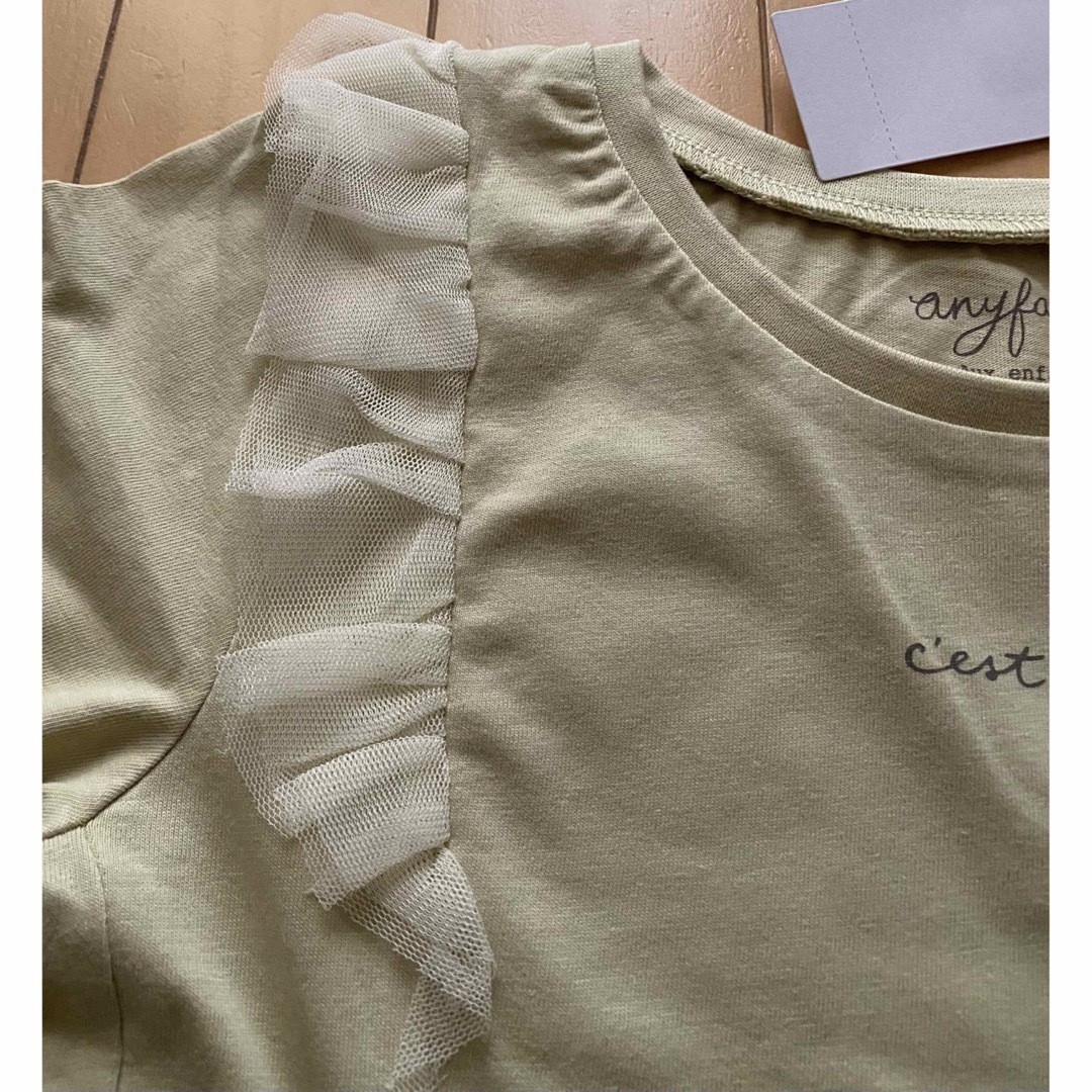 anyFAM(エニィファム)のエニィファム フレアシルエット長袖Tシャツ 150 キッズ/ベビー/マタニティのキッズ服女の子用(90cm~)(Tシャツ/カットソー)の商品写真