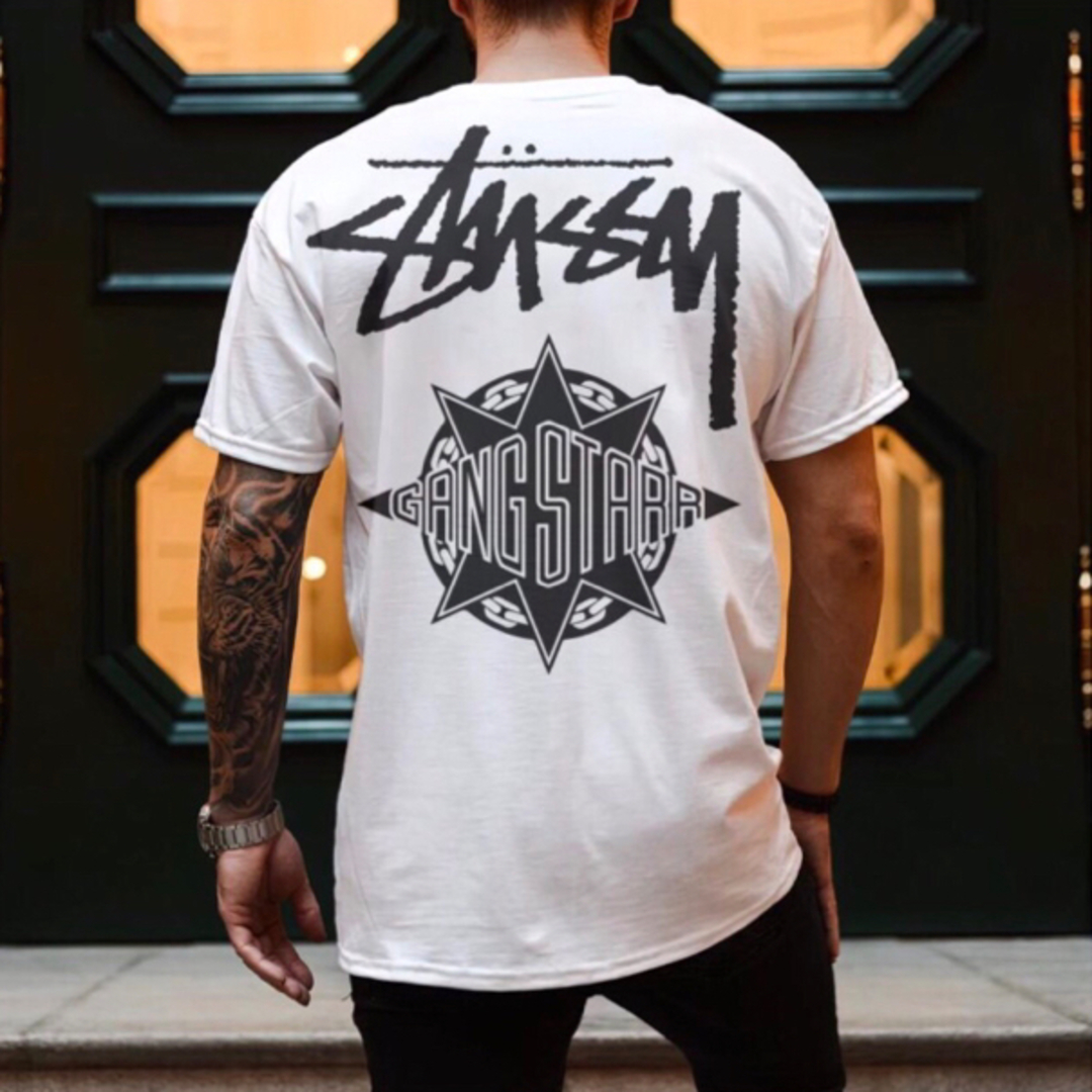 STUSSY - STUSSY GANG STARR TAKE IT PERSONAL TEEの通販 by BLUE ...