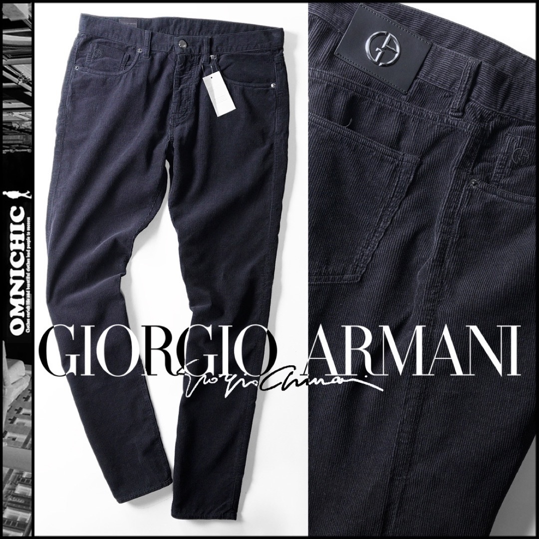 Giorgio Armani(ジョルジオアルマーニ)のたかちゃん様GIORGIO ARMANIジョルジオアルマーニパンツ33/W88 メンズのパンツ(デニム/ジーンズ)の商品写真