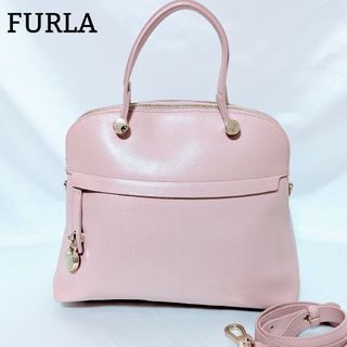 Furla - 美品 FURLA フルラ パイパー 2way ショルダーバッグ 本革