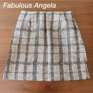 ファビュラスアンジェラ(Fabulous Angela)の【美品】Fabulous Angela 膝丈スカート(ひざ丈スカート)