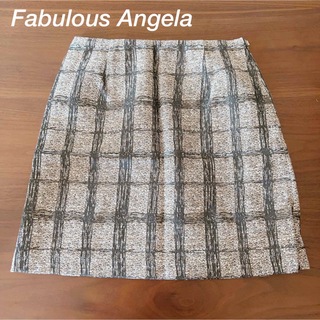 ファビュラスアンジェラ(Fabulous Angela)の【美品】Fabulous Angela 膝丈スカート(ひざ丈スカート)