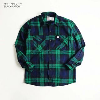 カーハート(carhartt)の【US製　着用2回】ビックビルBIGBILL 121 ヘビーウェイト フランネル(シャツ)