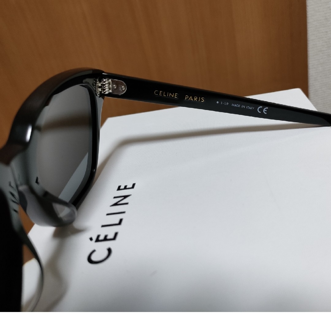 celine - 【CELINE】 セリーヌ サングラス CL40061F 01D ブラック 偏光