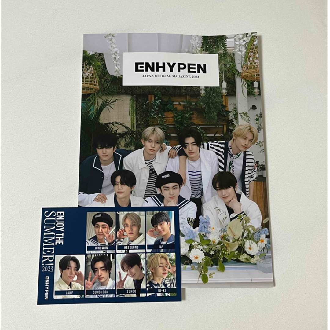 ENHYPEN(エンハイプン)のENHYPEN JAPAN OFFICIAL MAGAZINE 2023 会報 エンタメ/ホビーのCD(K-POP/アジア)の商品写真