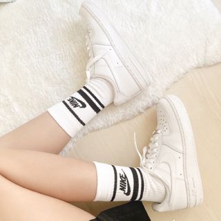 ナイキ(NIKE)の【新品】NIK NSW ESSENTIAL STRIPE SOCKS  × 2 (ソックス)