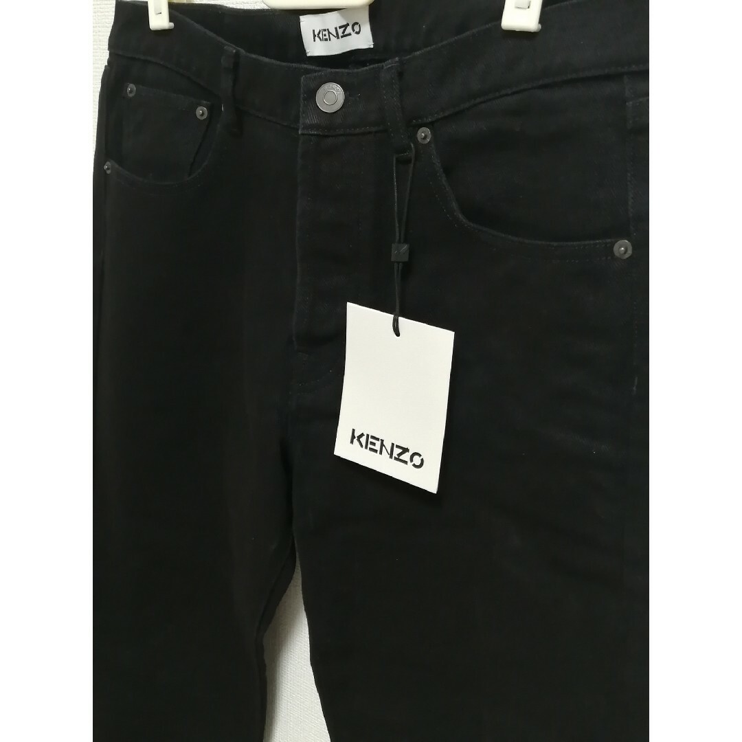 ☆新品・メンズ☆【 KENZO ケンゾー】ブラックジーンズ 30-