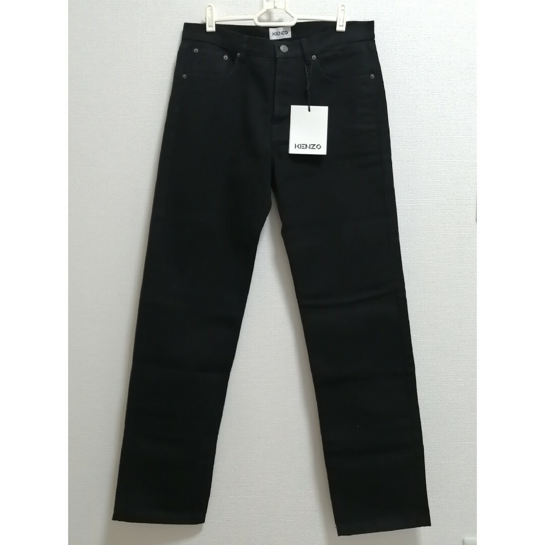 ☆新品・メンズ☆【 KENZO ケンゾー】ブラックジーンズ 30-