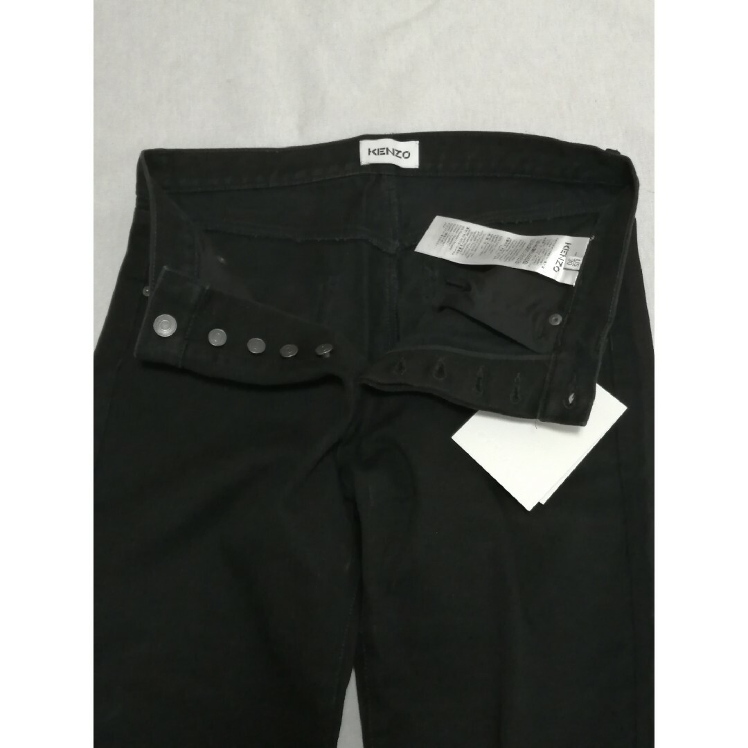 ☆新品・メンズ☆【 KENZO ケンゾー】ブラックジーンズ 30-